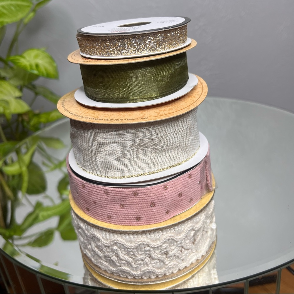 Ribbons, variety, multi colors